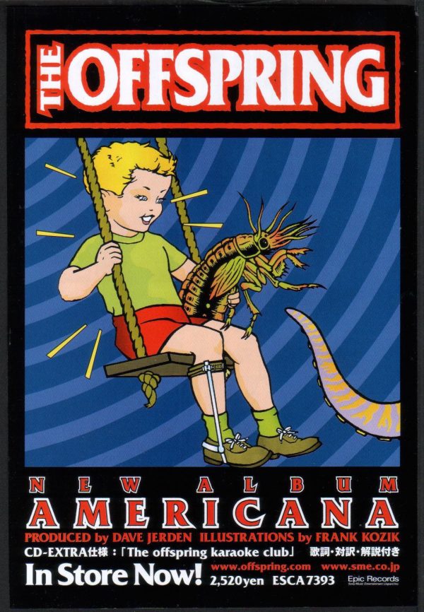 The Offspring 1999 01 Americana Japan album promo ad Online Sale