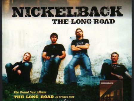 Nickelback 2003 11 The Long Road Japan album promo ad For Cheap