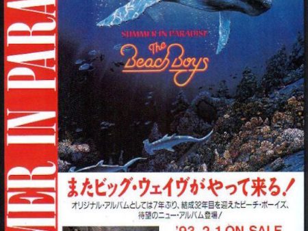 The Beach Boys 1993 03 Summer In Paradise Japan album promo ad Hot on Sale