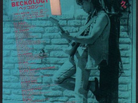 Jeff Beck 1992 04 Beckology Japan album promo ad Fashion