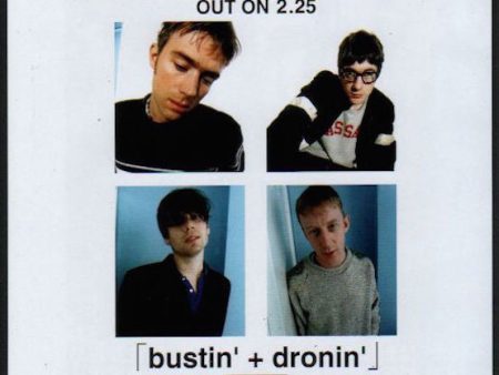 Blur 1998 03 Bustin  + Dronin  Japan album promo ad Online