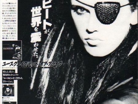 Dead Or Alive 1985 08 Youthquake Japan album promo ad Supply