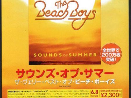 The Beach Boys 2005 07 The Sounds of Summer Japan album promo ad Online