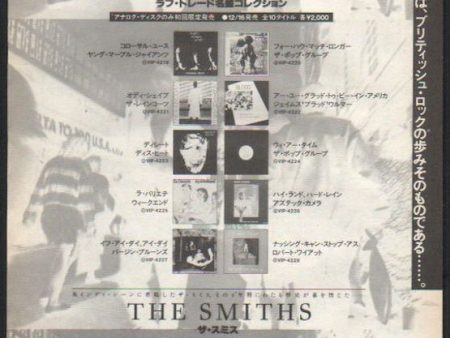 The Smiths 1988 01 Final Collection Japan promo ad Fashion