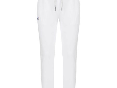 Pantalone Uomo K-Way Le Vrai Vrai Bishop Hv Poly Co Bianco Online Sale