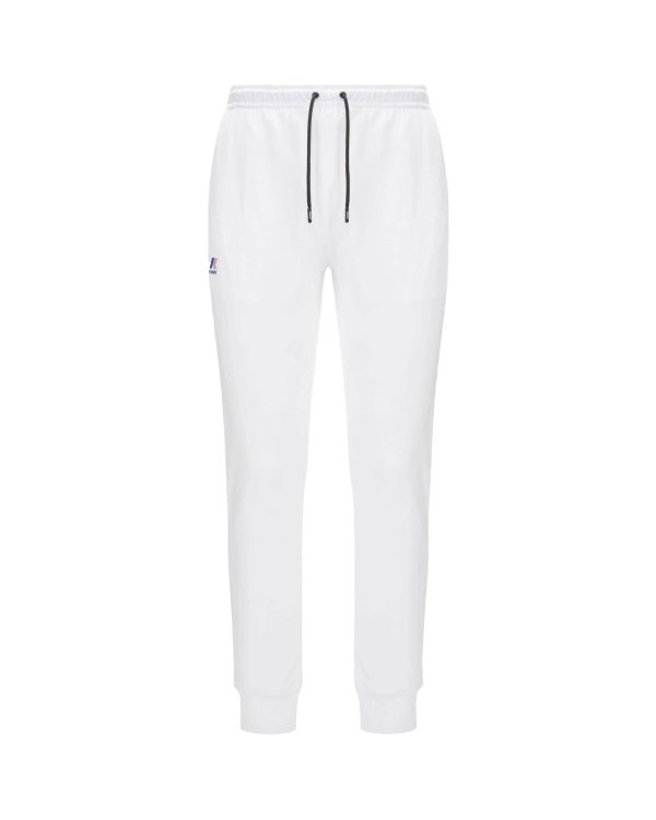 Pantalone Uomo K-Way Le Vrai Vrai Bishop Hv Poly Co Bianco Online Sale