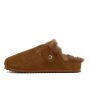 Sabot Colors Of California Suede Furry Bio Closed Toe Cognac Online