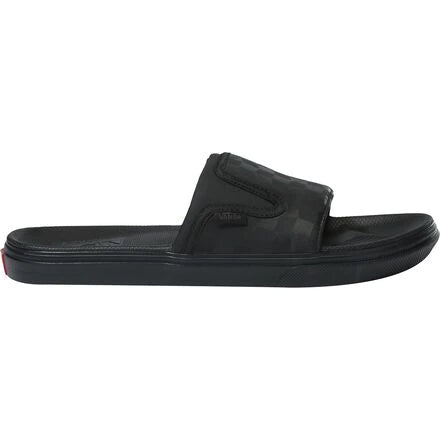 VANS ULTRACUSH SLIDE - CHECKERBOARD BLACKOUT Hot on Sale