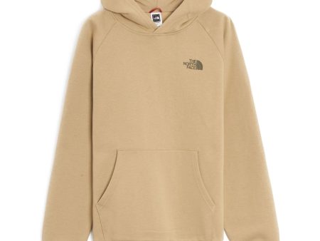 Felpa Uomo The North Face Raglan Redbox Hoodie Khaki Stone Online