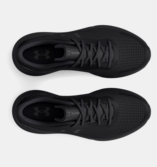 UNDER ARMOUR UA SURGE 3 - BLACK BLACK For Cheap