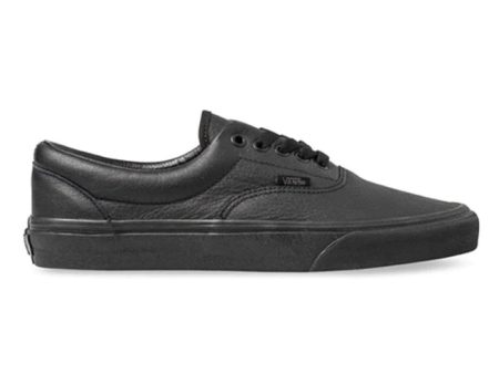 VANS ERA (LEATHER) - BLACK MONO Discount