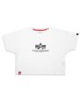 T-Shirt Crop Donna Alpha Industries Online Sale