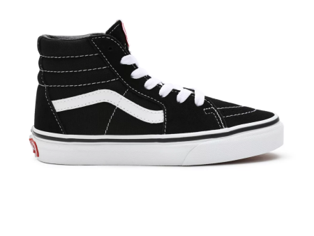 VANS KIDS SK8 HI - BLACK TRUE WHITE Hot on Sale