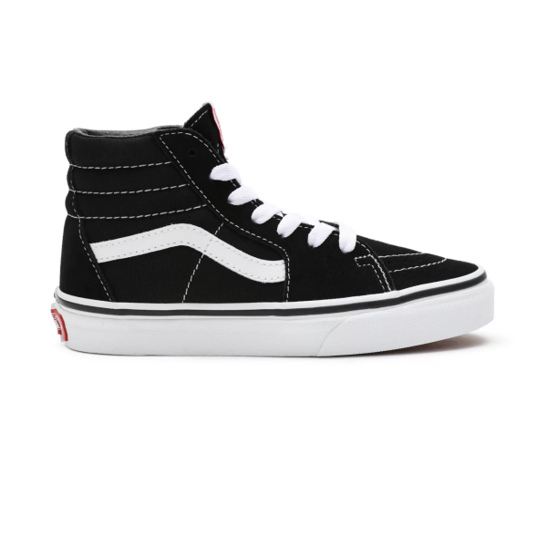 VANS KIDS SK8 HI - BLACK TRUE WHITE Hot on Sale