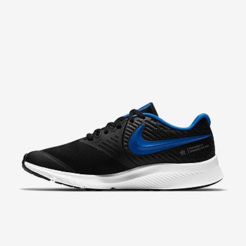 NIKE YOUTH STAR RUNNER 2 (GS) - BLACK GAME ROYAL-WHITE on Sale