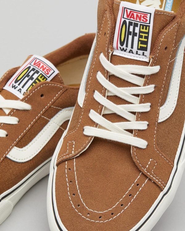 VANS SK8-LOW REISSU - (SALT WASH)  DACHSHUND MARSHMALLOW For Cheap