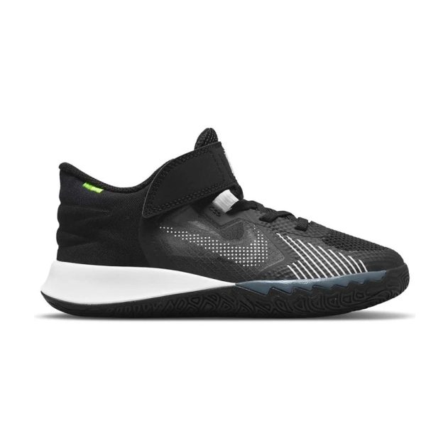 NIKE YOUTH KYRIE FLYTRAP 5 - BLACK WHITE Cheap