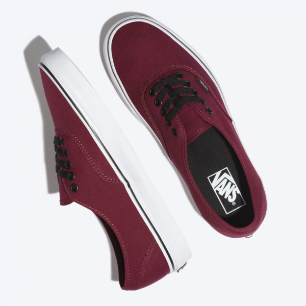 VANS AUTHENTIC - PORT ROYALE RED BLACK Cheap