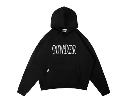 POSHBRAIN Powder Hoodie - Black Sale