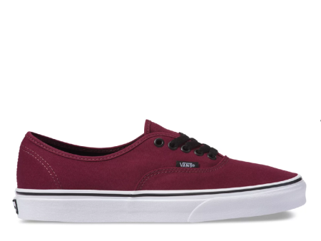 VANS AUTHENTIC - PORT ROYALE RED BLACK Cheap