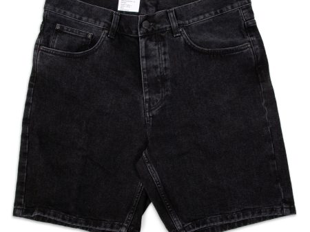 Bermuda Uomo Carhartt Wip Newel Short Black Sale