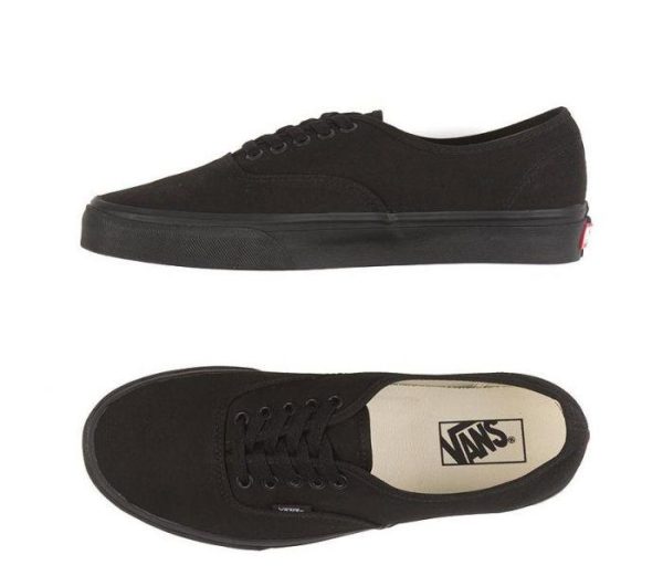 VANS AUTHENTIC - BLACK BLACK For Discount