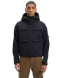 CP Company C.P. Shell-R Hooded Jacket Nero For Discount