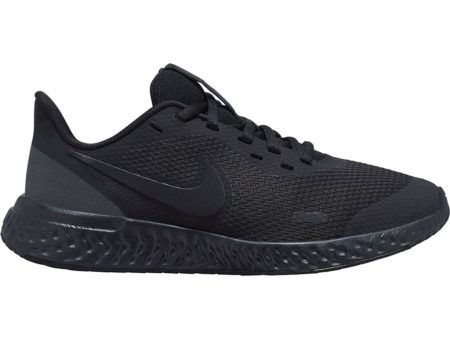 NIKE YOUTH REVOLUTION 5 (GS) - BLACK BLACK-ANTHRACITE Discount