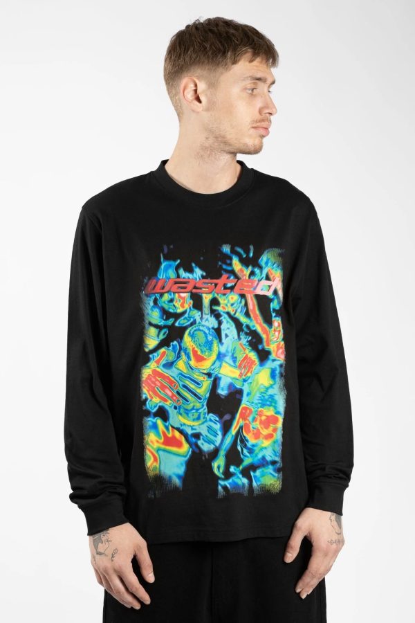 Wasted Paris Fusion Longsleeve - Black Supply