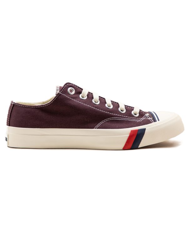 Sneakers Pro Keds Royal Low Canvas Bordeaux Online now