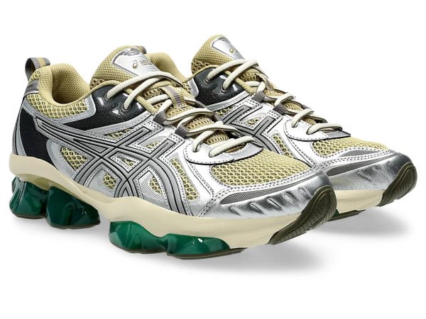 Asics Gel-Quantum Kinetic - Khaki Beige  Pure Silver Online Hot Sale