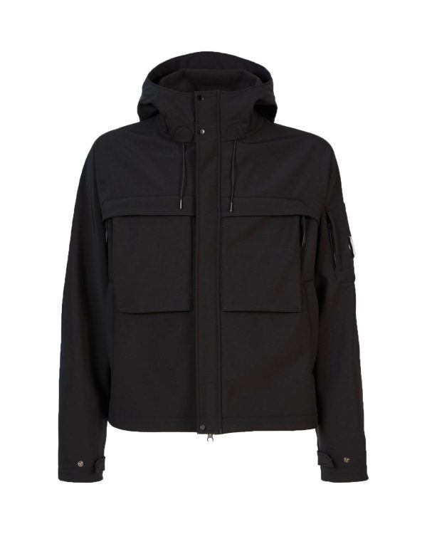 CP Company C.P. Shell-R Hooded Jacket Nero For Discount