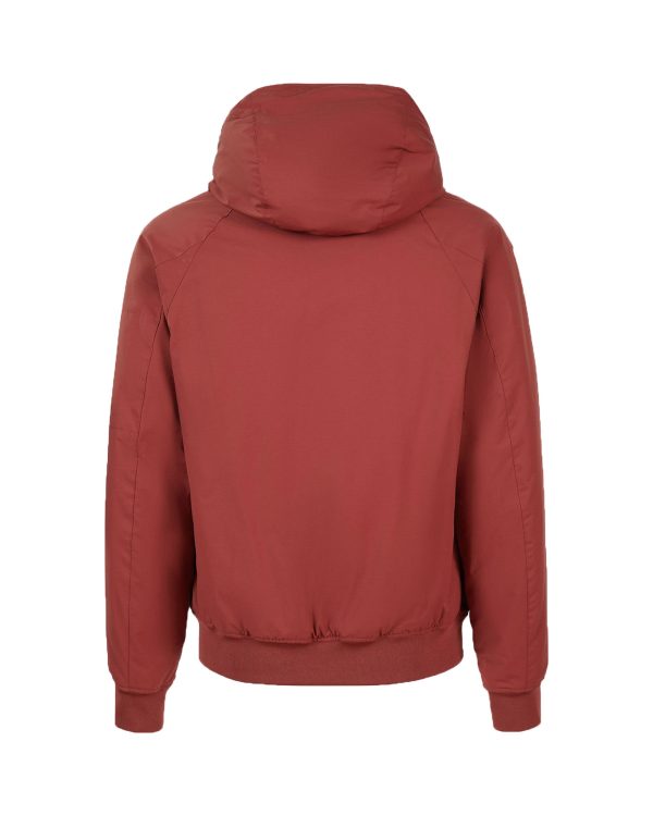 CP Company Pro-Tek Ribbed Hooded Jacket Ketchup For Sale