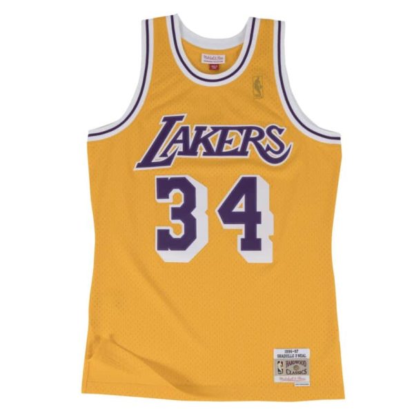 Mitchell & Ness NBA JERSEY LOS ANGELES LAKERS #34 For Cheap