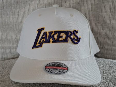 MITCHELL & NESS LAKERS SNAPBACK - WHITE PURPLE Online