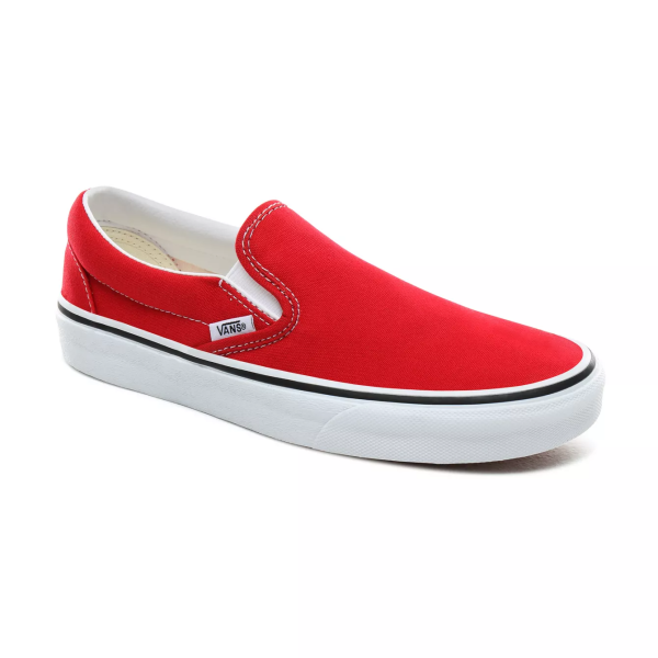 VANS CLASSIC SLIP ON - RACING RED TRUE WHITE Cheap