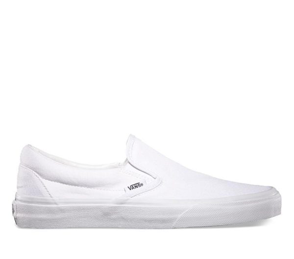 VANS CLASSIC SLIP ON - TRUE WHITE Sale