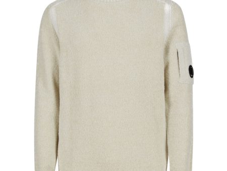 CP Company Fleece Knit Roll Neck Mojave Desert For Discount