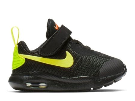 NIKE KIDS AIR MAX OKETO (PSV) - BLACK VOLT-TOTAL ORANGE Cheap