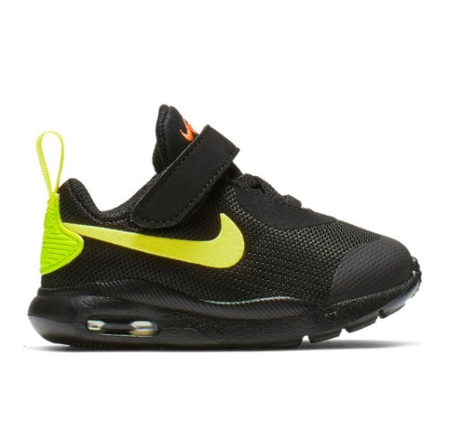 NIKE KIDS AIR MAX OKETO (PSV) - BLACK VOLT-TOTAL ORANGE Cheap