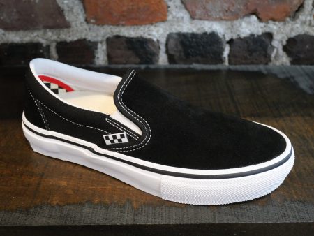 Vans Skate Slip On black white gum Fashion