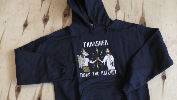 Thrasher x Toy Machine hoodie For Discount