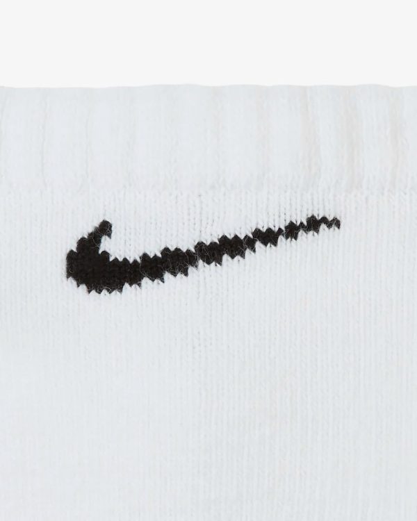 NIKE EVERYDAY COTTON CUSHIONED (3 PACK) - WHITE BLACK Fashion