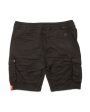 Bermuda Uomo Alpha Industries Cotton Twill Jogger Nero Online