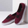 VANS AUTHENTIC - PORT ROYALE RED BLACK Cheap