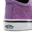 VANS INFANT GLITTER AUTHENTIC ELASTIC LACE SHOES - (Glitter) Fairy Wren True White Sale