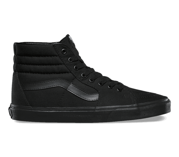 VANS SK8 HI - BLACK BLACK Online Sale