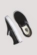 VANS YOUTH CLASSIC SLIP ON - BLACK TRUE WHITE Fashion