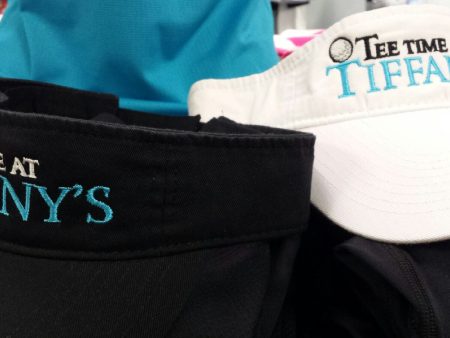 Tee Time at Tiffany s Golf Visor For Sale