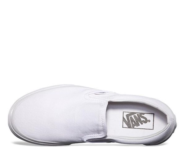 VANS CLASSIC SLIP ON - TRUE WHITE Sale